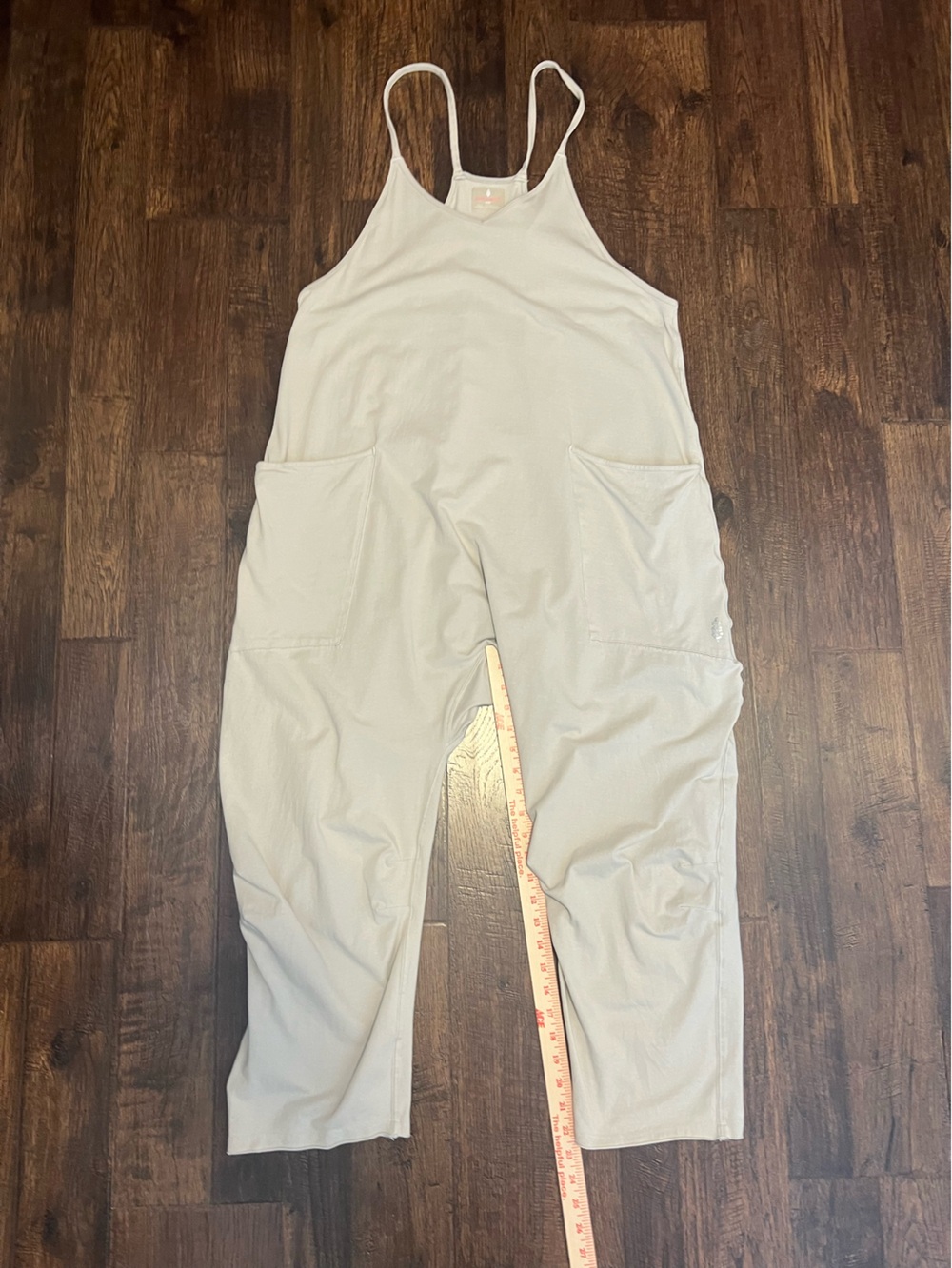 Free People Movement Hot Shot Onesie Size Women’s Medium Color Cream/Tan - Picture 13 of 14